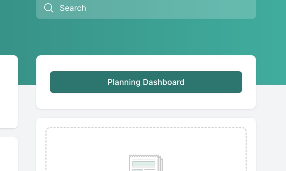 Dashboard Button